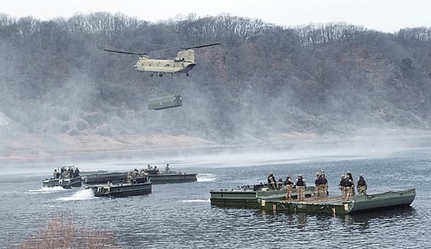 North Korea fires 10 missiles at Sea, says Seoul