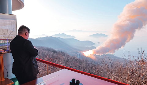 North Korea tests new missile engine