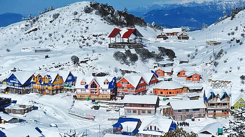 Northern Nepal’s hill areas witness heavy snowfall