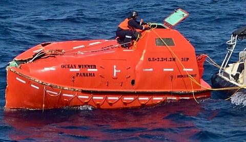 India and China are coordinating the search for 22 missing crew members of MV Ocean Winner after the vessel sank off Odisha | Source : X/@IndiaGrowthDesk