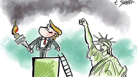 One Year of the World Trumped