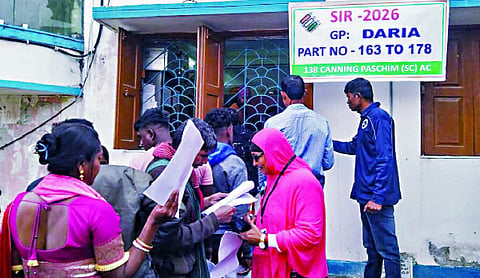 Online SIR hearings planned for Bengal migrants: ECI