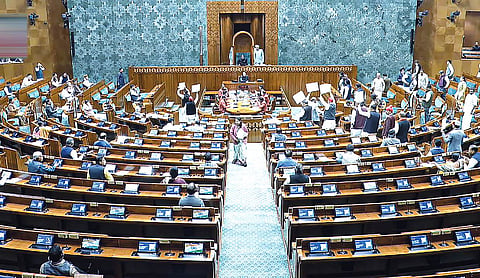 Opposition protests US trade deal in Parliament