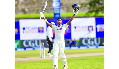 Padikkal’s maiden ton takes India to 288/2 against SL on Day 1