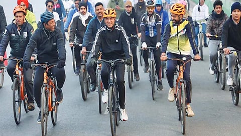 Paes, Gopichand join ‘Sundays on Cycle’