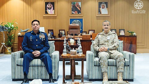 Pakistan air chief meets Saudi leaders to boost military ties