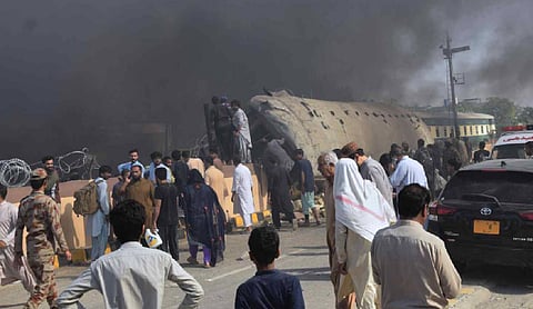 Pakistan train blast near Quetta kills 24, injures over 100 in deadly suicide attack