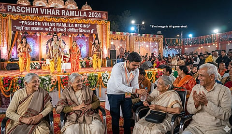 Paschim Vihar Ramlila begins, with message on respecting the elderly