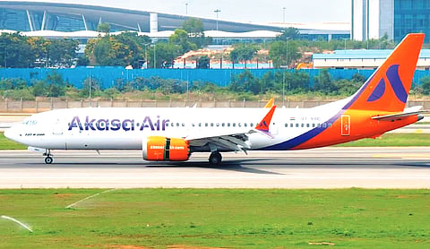 Passenger booked for smoking Beedi on mid-air in Akasa flight