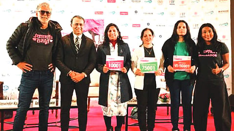Pinkathon will be held on March 8 at Jawaharlal Nehru Stadium