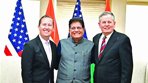 Piyush Goyal meets US Ambassador Gor, Senator Daines; discusses bilateral issues
