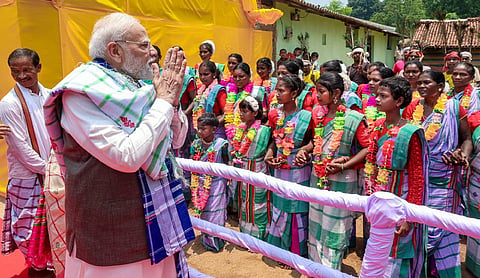 PM Modi arrives in West Bengal for 2-day visit, to attend yoga day and launch development projects