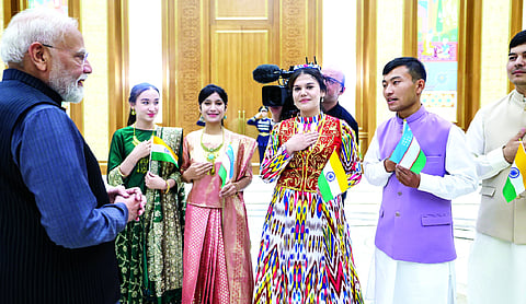 PM Modi begins visit to Uzbekistan and Kyrgyzstan, eyes deeper ties