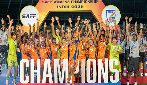 PM Modi congratulates Indian Women's Football Team on SAFF Championship Triumph