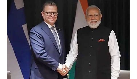 PM Modi holds Bilateral talks with Finland PM ahead of India-Nordic Summit