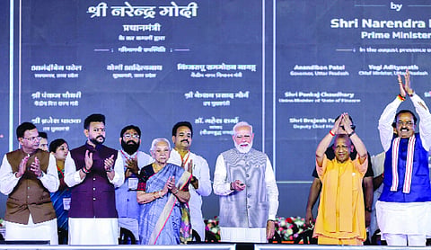 PM Modi inaugurates Phase I of Noida International Airport