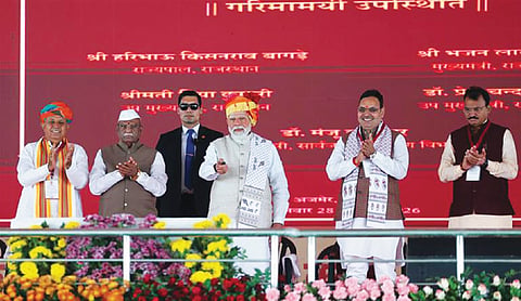 PM Modi inaugurates Rs 3,600 crore PowerGrid projects in Rajasthan