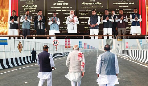 PM Modi unveils IIM, data centre in Assam