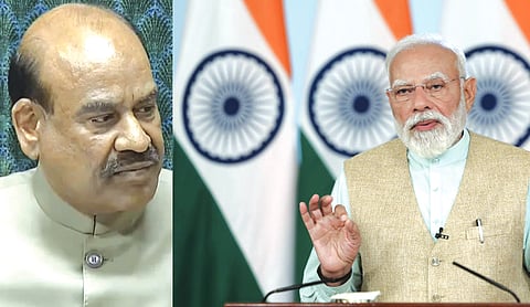 PM Modi writes to Birla who then asks MPs to introspect