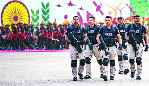 Police intensify security across Capital ahead of I-Day