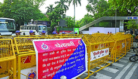 Police shares open letter ahead of protest