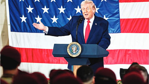 Power change in Iran to be best thing that could happen: Trump