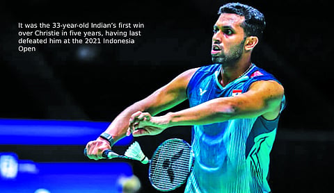 Prannoy stuns Christie, Lakshya beat Lu in Singapore Open