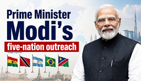 Prime Minister Modi’s five-nation outreach