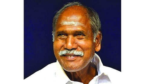 Puducherry CM Rangasamy pays tributes to Annadurai