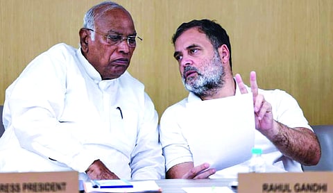Rahul, Kharge seek independent probe into Ayodhya donations row