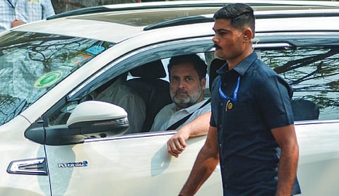 Rahul Gandhi appears before court in RSS defamation case