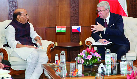 Rajnath, Czech Deputy PM discuss defence cooperation