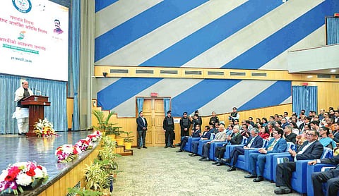 Rajnath stresses on indigenisation at DRDO meet