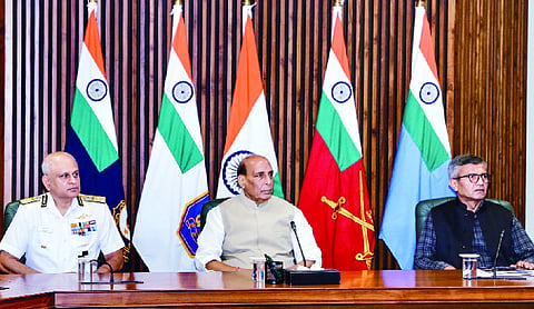 Rajnath unveils policy reforms for ICG