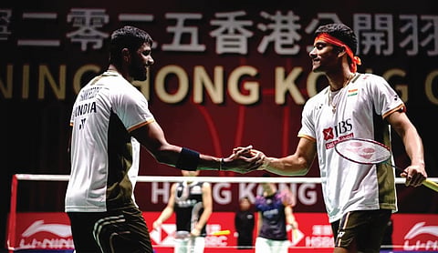 Rankireddy’s shoulder pain forces Indian pair to pull out of Swiss Open