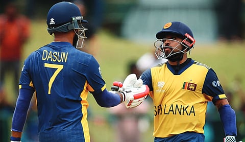 Rathnayake, Shanaka, Mendis fifties power Sri Lanka to 225/5