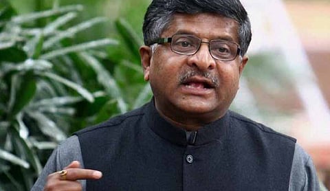 BJP MP Ravi Shankar Prasad / Source: PTI Photos