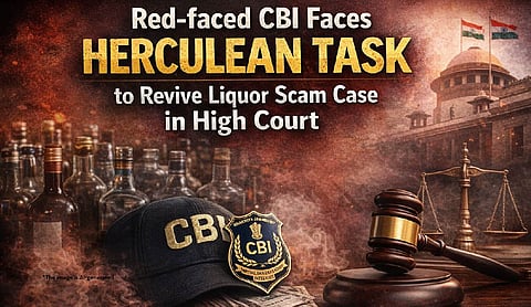 Red-faced CBI faces Herculean task to revive liquor scam case in High Court