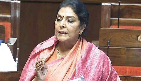 Renuka Chowdhury served privilege notice over bringing dog in Parliament