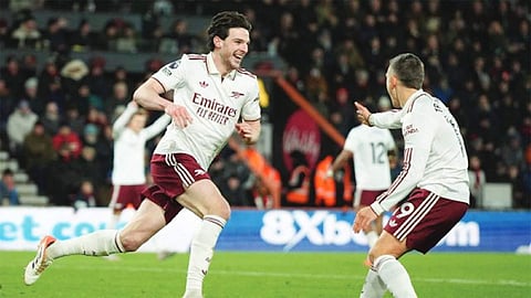 Rice double helps Arsenal rally for win