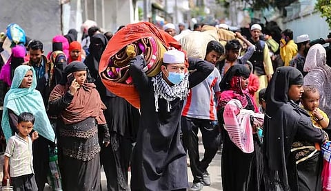 Rohingya refugees from Myanmar (PTI Image)