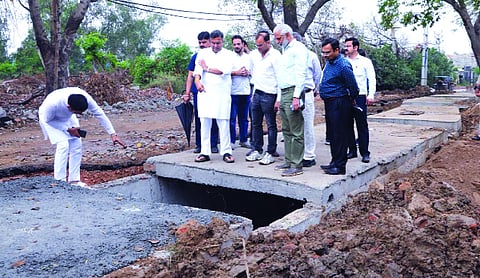 Rohtak Road drain project in final stage: Verma