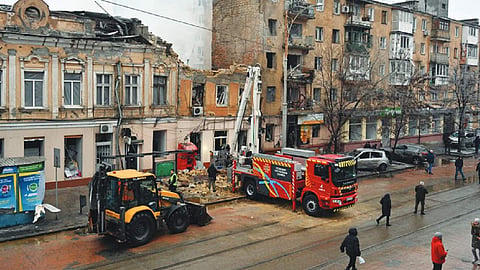Russian drone attack kills three in Ukraine
