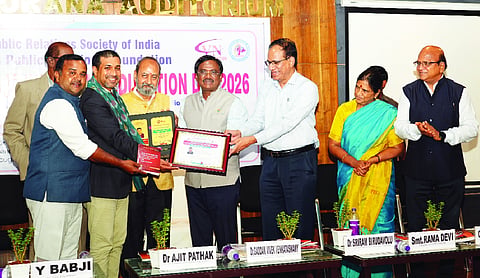 Saikat Chakraborty wins PRSI Best PR Manager of the Year Award