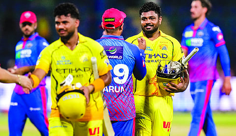 Samson stands out on tricky track as CSK demolish Delhi Capitals