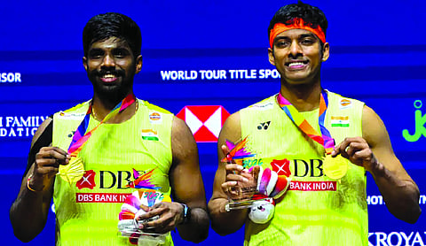 Satwik-Chirag win maiden Singapore Open crown