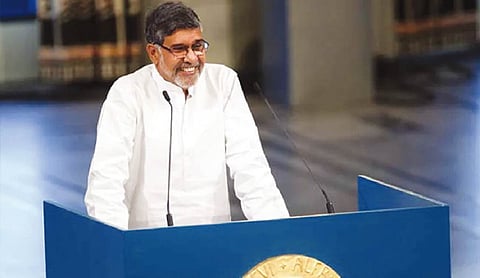 Satyarthi in favour of regulation of social media to reduce negative impact