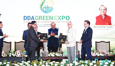 Saxena inaugurates DDA Green Expo 2026