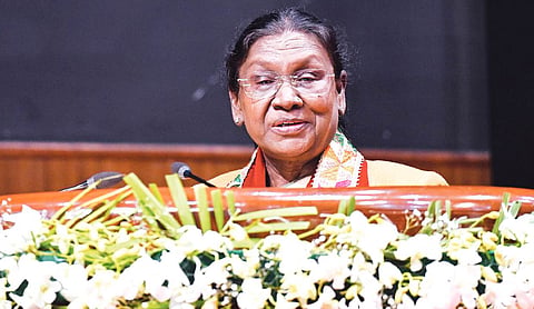 Scientific temper, selfless service key to ‘Viksit Bharat’: President