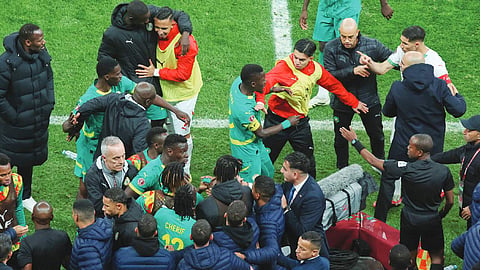 Senegal, Morocco fined after African Cup final chaos